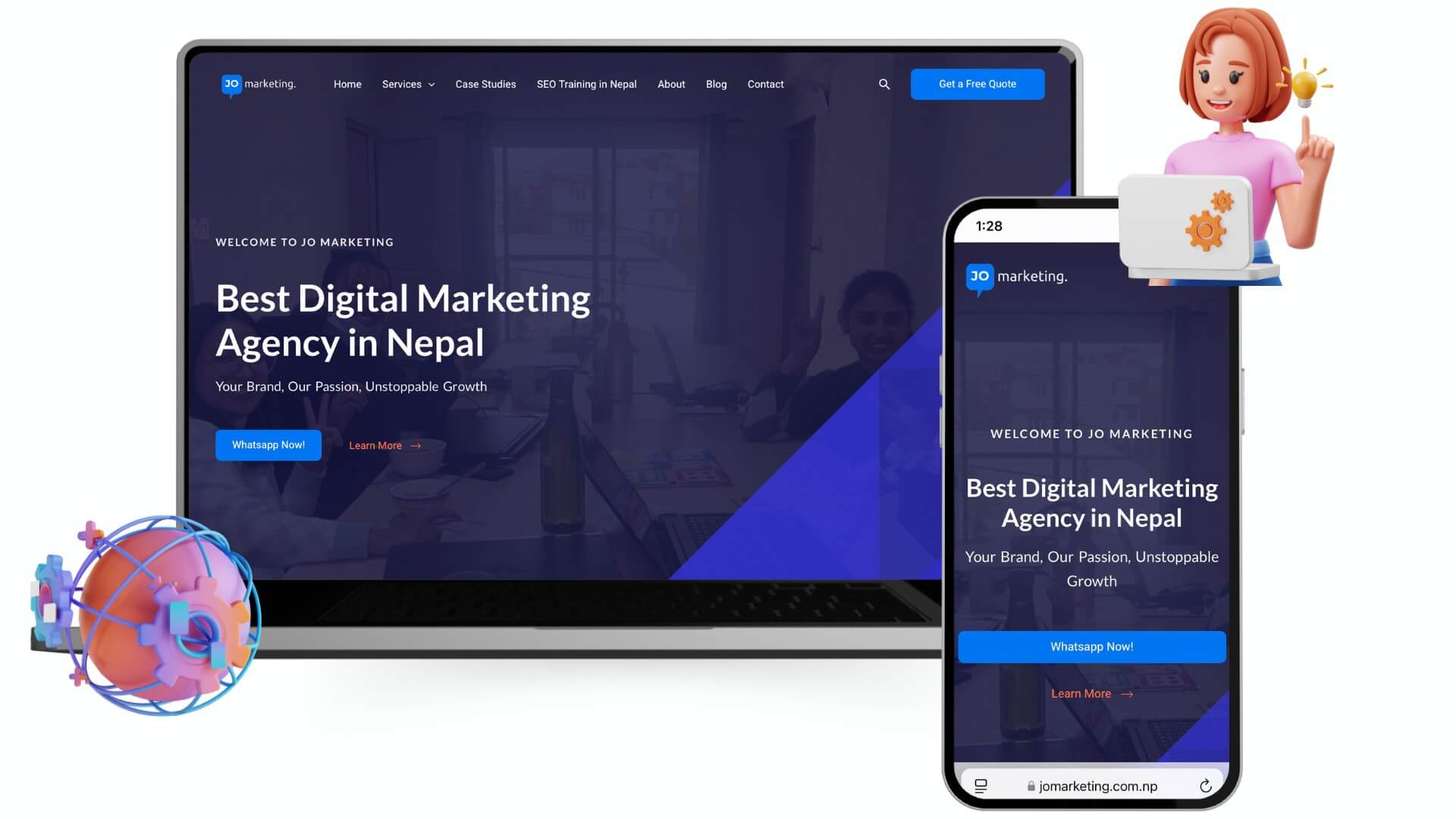 Web development service in nepal