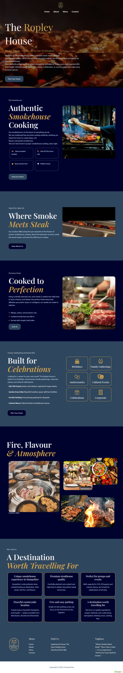 The Ropley House Website